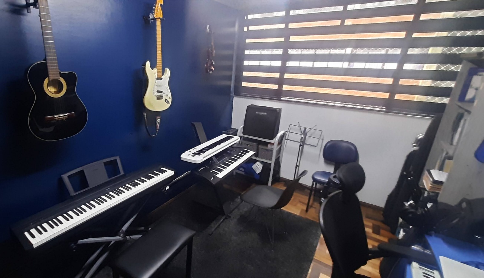 Espaço de estudo musical